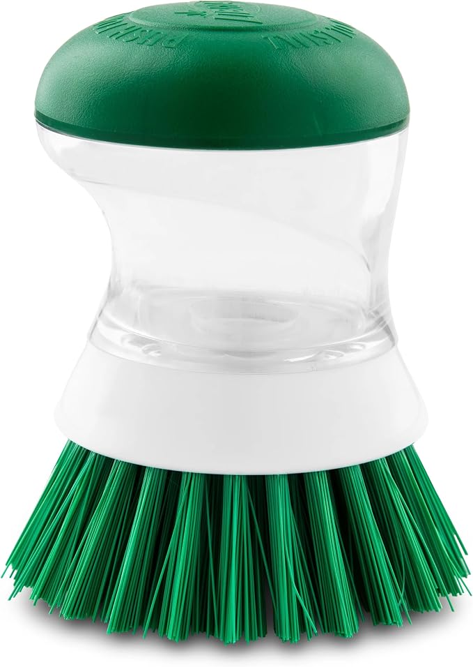 Libman Palm Brush with Soap Dispenser – Dish Brush - Image 2