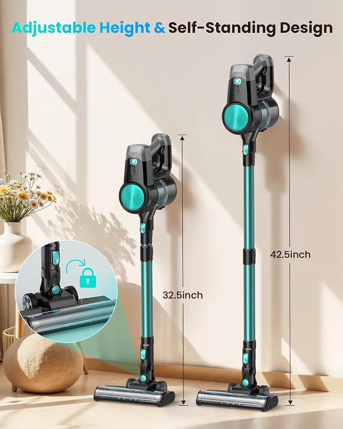 N3T Cordless Vacuum Cleaner, Wireless Stick Vacuum - Image 5