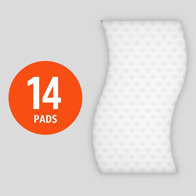 Amazon Basics Extra Durable Cleaning Erasers, Removes Scuff Marks and Dirt from - Image 2