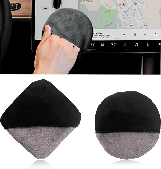 Car Screen Cleaner, Microfiber Auto Screen Cleaning Pad, Foldable Touch Screen by Ohleats