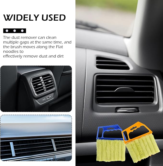 2PCS Blind Cleaner Duster Tool, Microfiber Washable Handheld Mini Duster Brush - Image 7