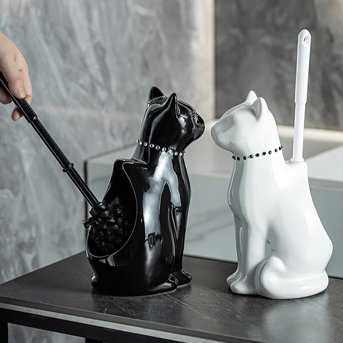 Cat Toilet Brush Holder - Image 7