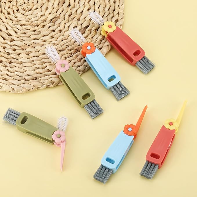 9 Pcs 3 in 1 Cup Lid Cleaning Brush, Cup Lid Gap Cleaner - Image 7