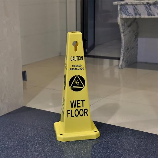 Plastic Traffic Cones, 4-Sided Message Cones, Road Safety Parking Cones - Image 6