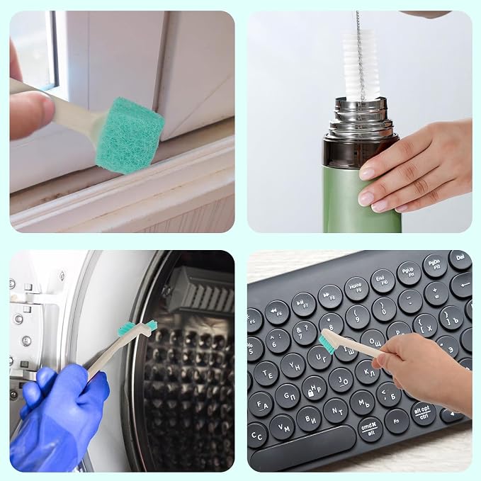 11 Pcs Humidifier Cleaner Brush Set, Crevice Cleaning Brush Small Detail - Image 5