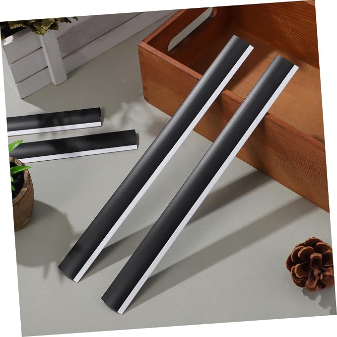 GALPADA 4pcs Dustpan Lip Replacement Dust Pan Edge Strip Rubber Strip - Image 8