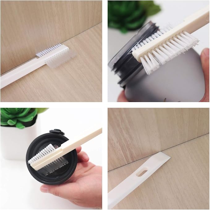 Shower Track Cleaner, Window Track Cleaning Brushes Window, Sliding Door Track - Image 5