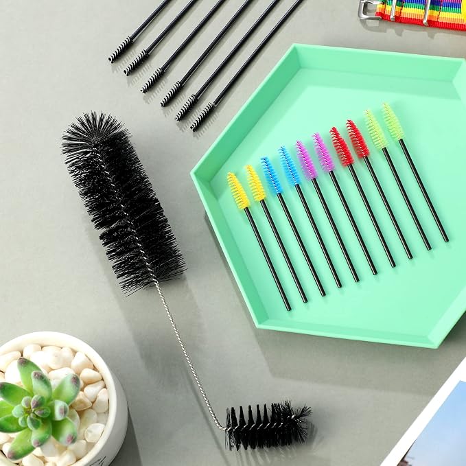Hummingbird Feeder Cleaning Brush 19 Pieces 3 Size Mini Nylon Double Headed 2 - Image 6
