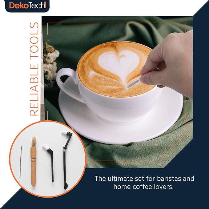 Coffee Machine Cleaning Brush Set – 4-Piece Kit - Image 3