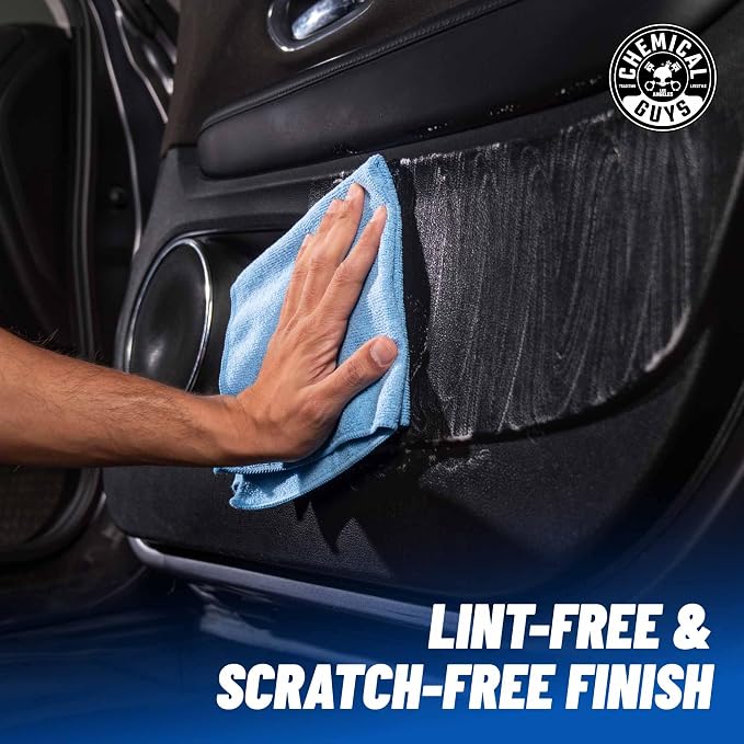 Chemical Guys MICBLUE03 Workhorse Professional Microfiber Towel - Image 6
