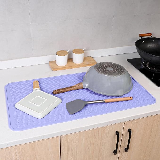 Silicone Dish Drying Mat for Multiple Usage, Easy clean, Eco-friendly, - Image 6
