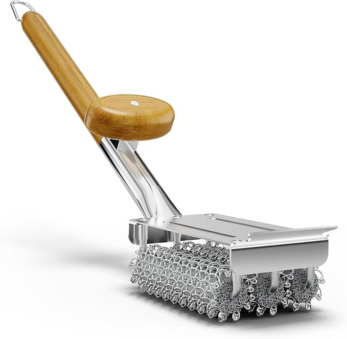 HOUSE AGAIN Grill Brush and Scraper Bristle Free by HOUSEAGAIN