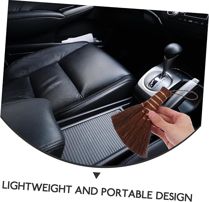 Cabilock Mini Hand Broom for Desk and Carpet Sweeper Short Broom Electric - Image 8