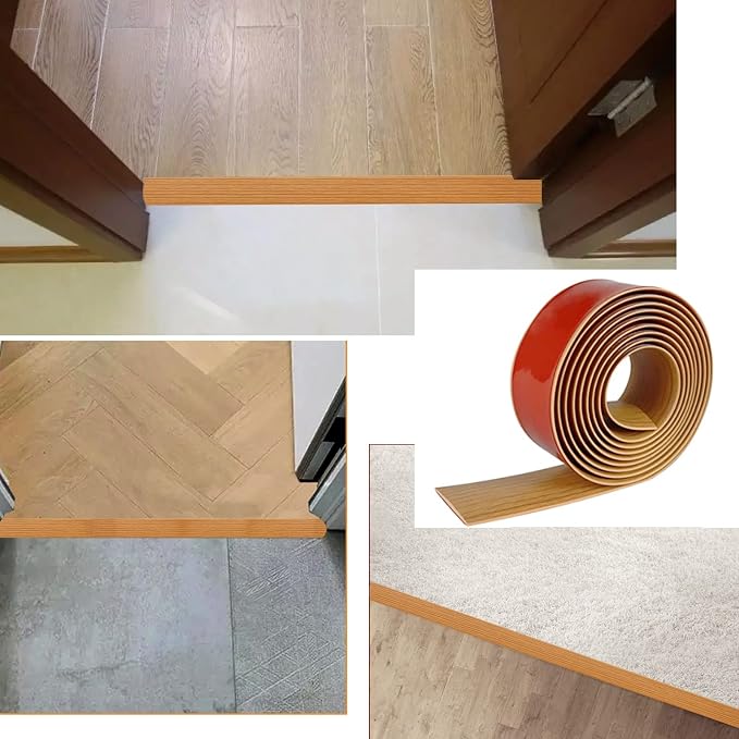 Floor Transition Strip & Self Adhesive Floor Vinyl Floor Edge Trim Laminate - Image 6