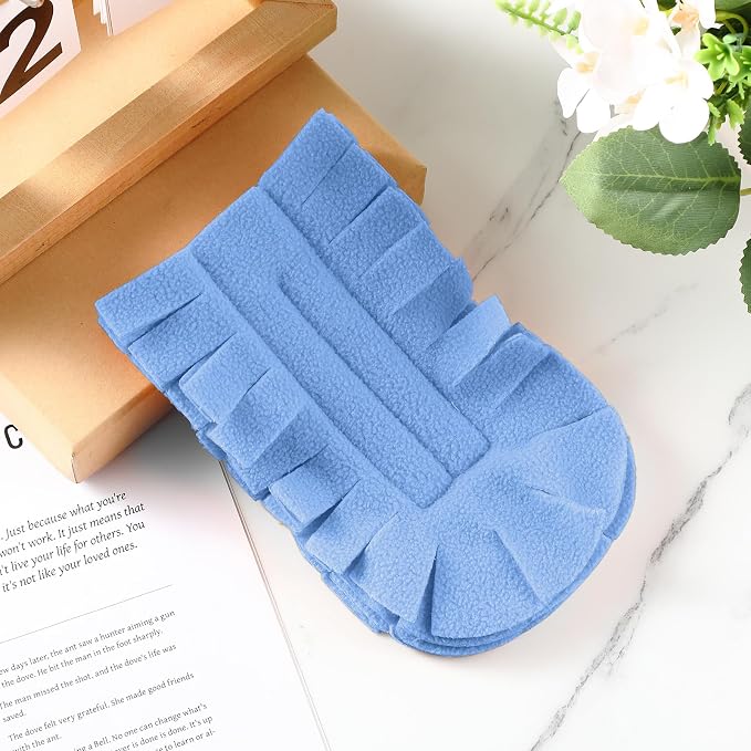 Zubebe 12 Pcs Duster Refill Reusable Fleece Duster Refills Feather Flat Dusters - Image 5