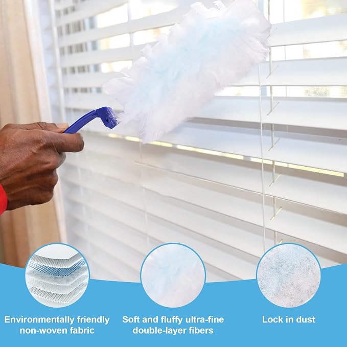 30 Count Duster Refills for Swiffer Duster, Disposable Static Duster Refills - Image 5