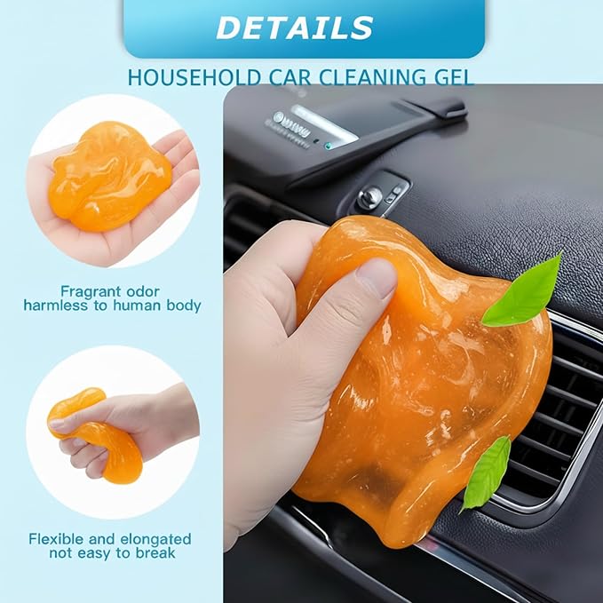 Car Cleaning Gel, Reusable Car Cleaning Putty - Image 3