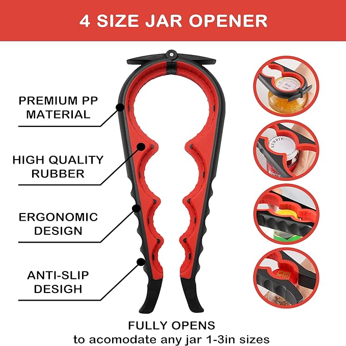Jar Opener for Weak Hands, Seniors - Image 2