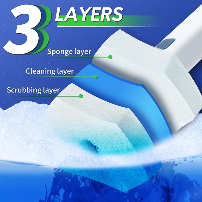 BOOMJOY Disposable Toilet Brush Set - Image 4