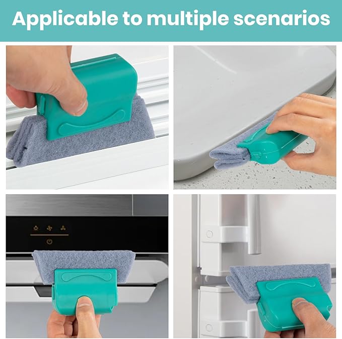 Window Screen Cleaner & Track Cleaning Kit – Mesh Screen Cleaning Brush + 3 - Image 5