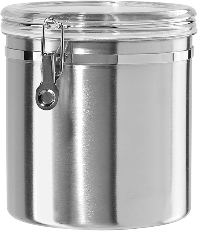 Oggi Stainless Steel Kitchen Canister 152oz + Oggi Stainless Steel 4 pc Food - Image 2