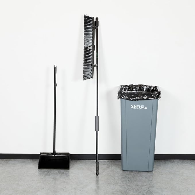 Restaurantware-Clean Tek Professional 23.62 Inch Push Broom, 1 Heavy-Duty Broom - Image 9