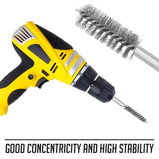 Patelai 12 Pcs Stainless Steel Wire Bore Brush Different Size Twisted Cleaning - Image 4