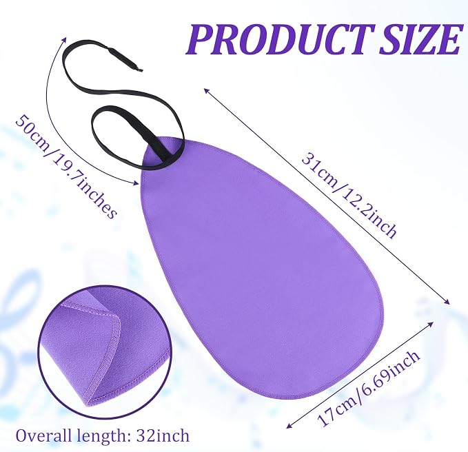2 PCS Clarinet Swab Cloth Cleaner, Effectively Clean Dirt, Clarinet Cleaning - Image 2