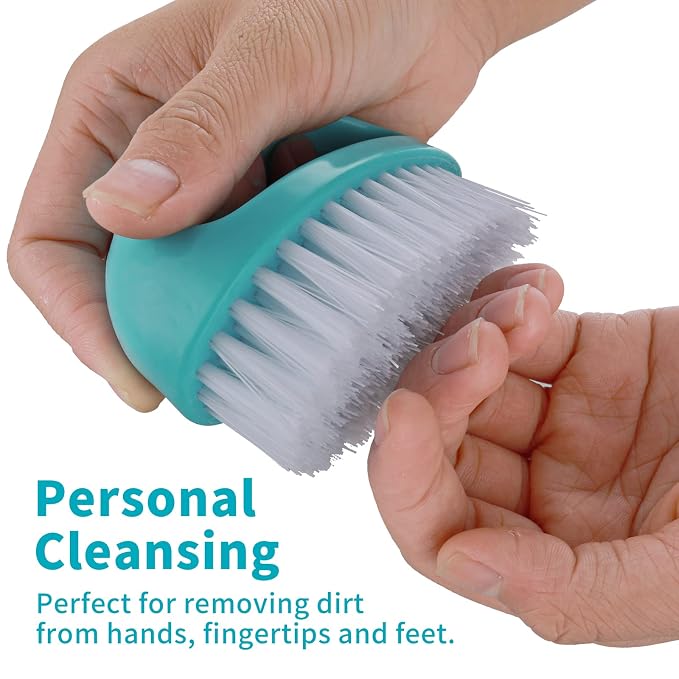 Cobee 2 Pack Hand Nail Brush for Cleaning Fingernails Durable Stiff Bristles - Image 2