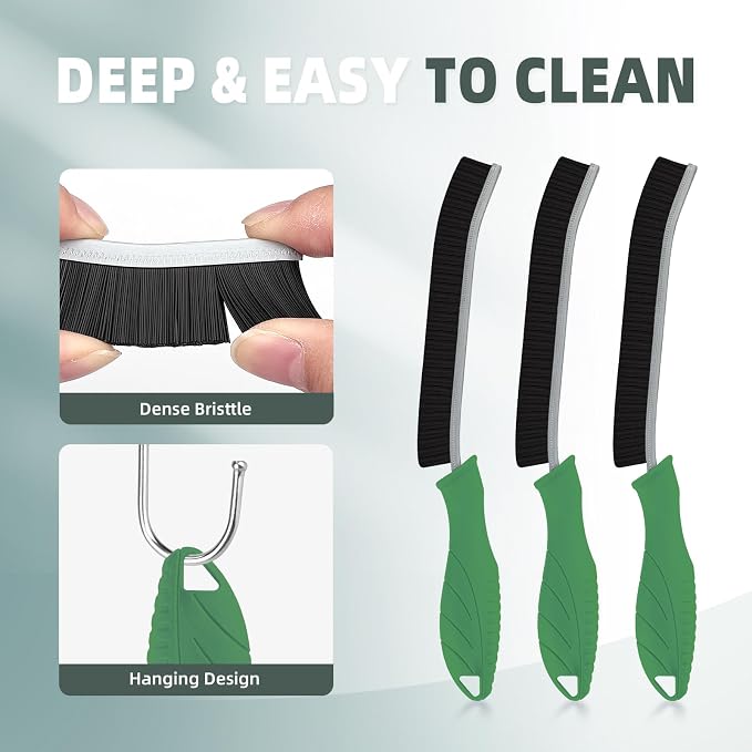 Hard Bristle Crevice Cleaning Brush - Image 3