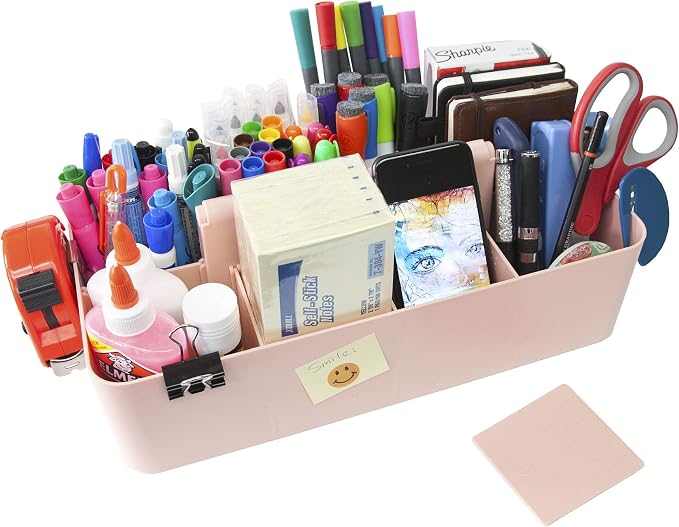 Enjoy Office Desk Storage Organizer 8 compartments Box DIY Box Remote Cosmetic - Image 2