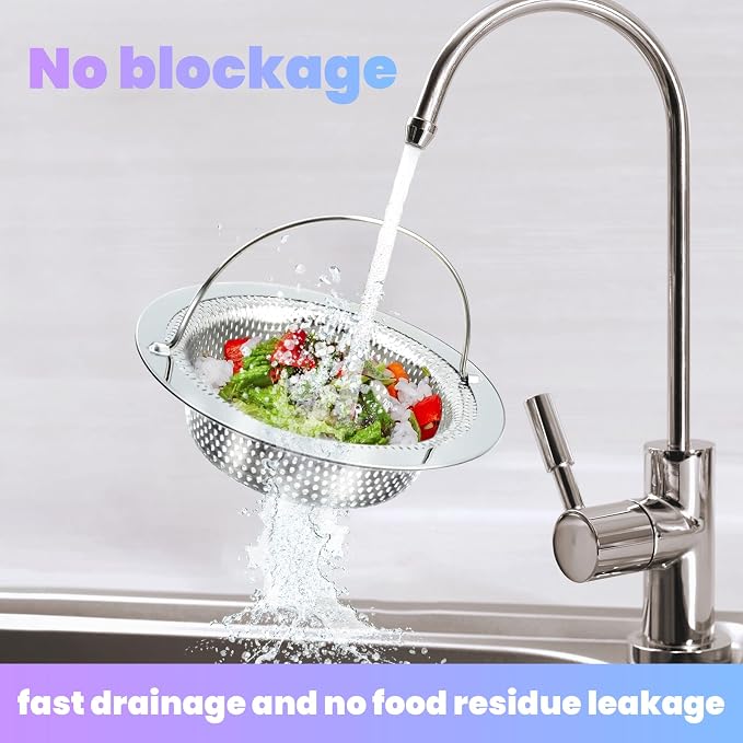 2 Pack Kitchen Sink Drain Strainer - Image 6