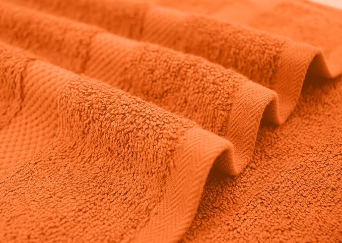 DAN RIVER Bath Towels Set of 4, 27 x 54 Inches, 100% Cotton, Larger & Lighter - Image 6