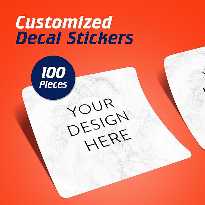 100 Custom Vinyl Stickers - Image 2