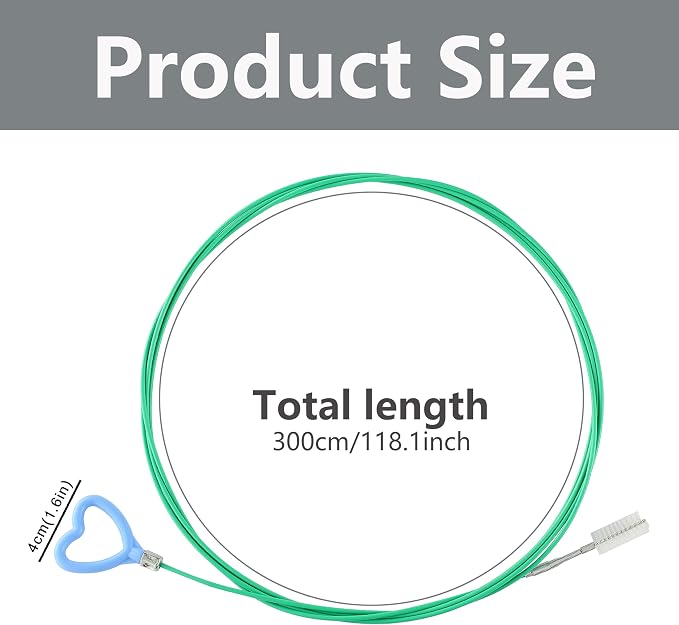 118 Inch Sunroof Drain Cleaning Tool, OLULU Sunroof Drain Cleaner, AC Drain - Image 2