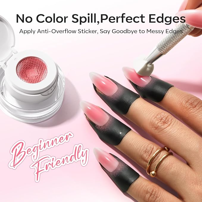 modelones Pat Paint Gel Nail Polish, 1 Jar Soak Off UV Patting Gel Polish - Image 7