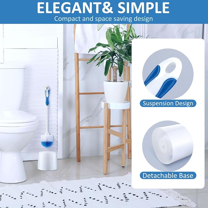 Tioncy 6 Pack 14.96 Inches Toilet Brush - Image 5