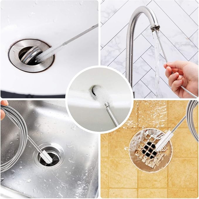 2 Pack 80 Inch Flexible Drain Brush, Sunroof Drain Cleaning Tool - Image 6
