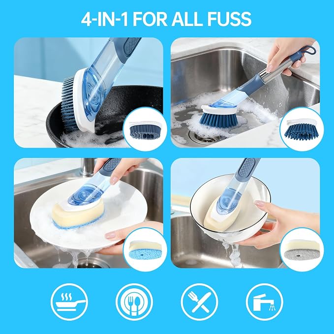 Soap Dispensing Scrub Brush - Image 6