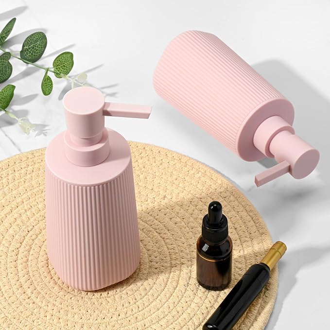 Pink 2 Pack Hand Soap Dispensers - Image 5