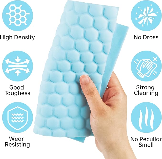 20 Pack Magic Sponge Eraser Sheets, Disposable Portable Magic Cleaning Eraser - Image 3