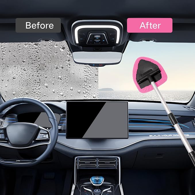 10pcs Windshield Cleaner Tool, Car Window Cleaning Wash Kit - Image 3