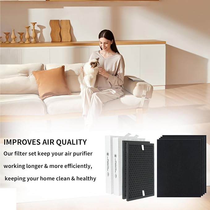 HPA5200B/HPA5250Air Purifier Replacement HEPA Filter Kit Compatible - Image 5