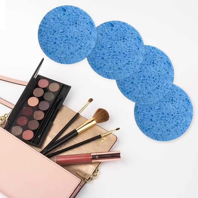 50-Count Large Compressed Facial Sponges - Image 3