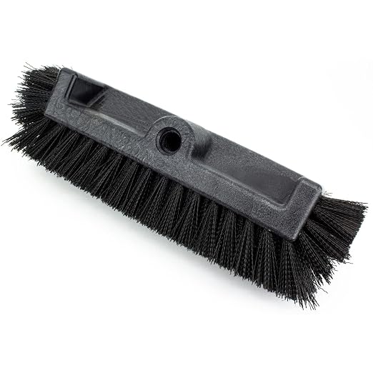 SPARTA Multi-Level Tile Scrub Brush 12" Wide Brush Head, Heavy-Duty Tile by SPARTA