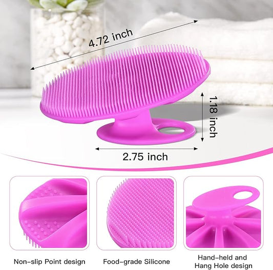 INNERNEED Food-Grade Soft Silicone Body Cleansing Brush Shower Scrubber - Image 2