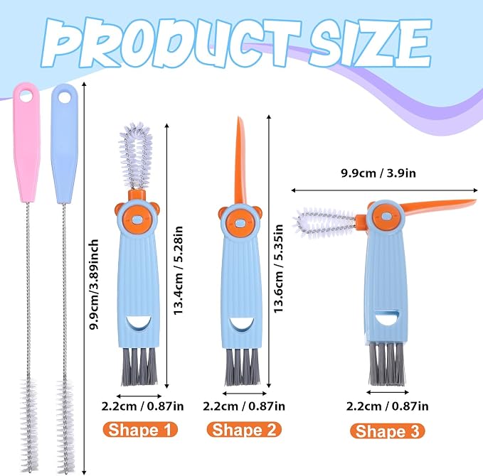 3 in 1 Cup Lid Cleaning Brush Set - Image 2