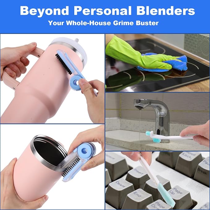 XANGNIER 7 Pcs Personal Blender Cleaning Brush Set - Image 8