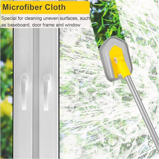 2 Pack Baseboard Brush Refill Replacement Head Scrub - Image 2