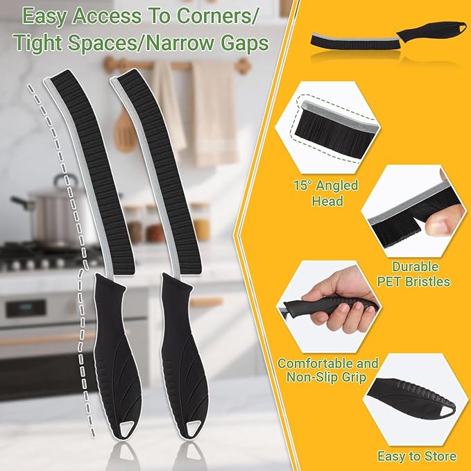 2 Pcs Mini Mop for Small Spaces, Foldable Self-Squeeze Wet and Dry Sponge Mop - Image 5